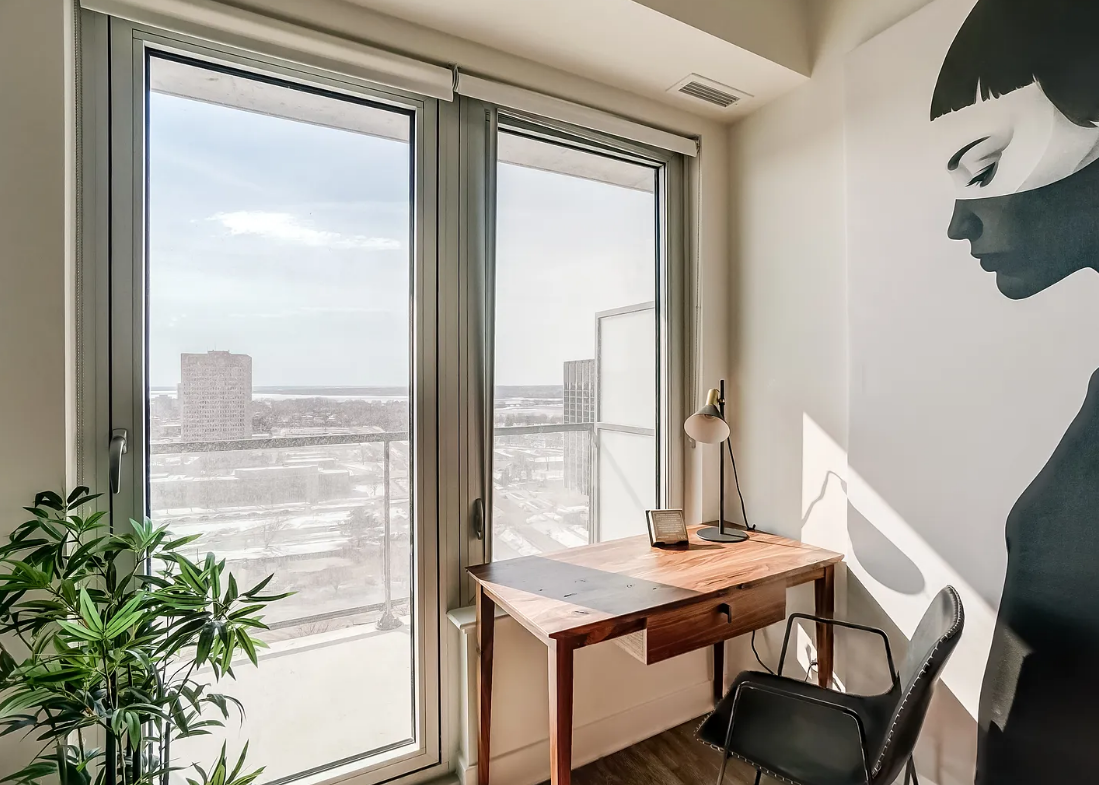 Furnished 2-Bedroom Apartment at 99 Parkdale Ave – Luxury Living in Hintonburg, Ottawa